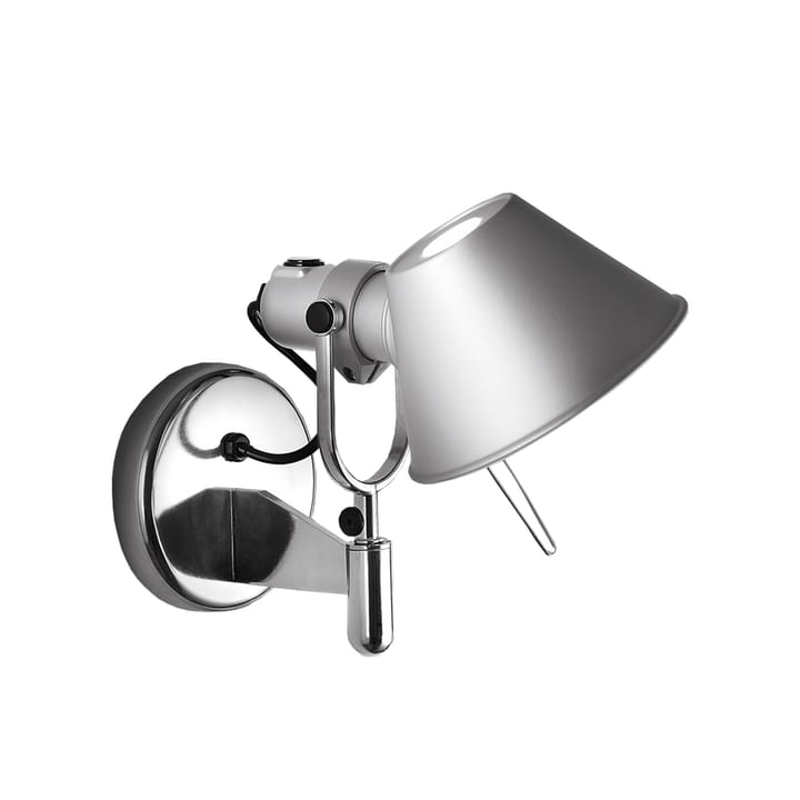 Tolomeo Faretto væglampe - aluminium, med on-off knap - Artemide
