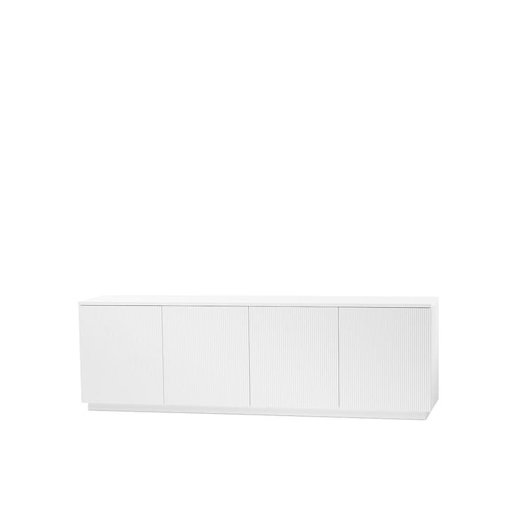 Beam sideboard - hvid lak, hvid sokkel - A2