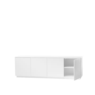 Beam sideboard - hvid lak, hvid sokkel - A2