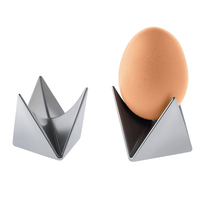 Roost æggebæger 2-pak - aluminium - Alessi