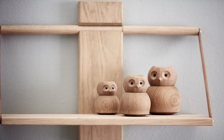 Andersen Owl træfigur Medium - Oak - Andersen Furniture