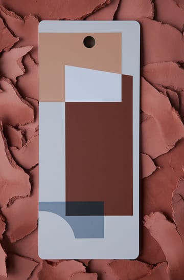 A tribute to colour skærebræt - Clay - 40x17 cm - Applicata