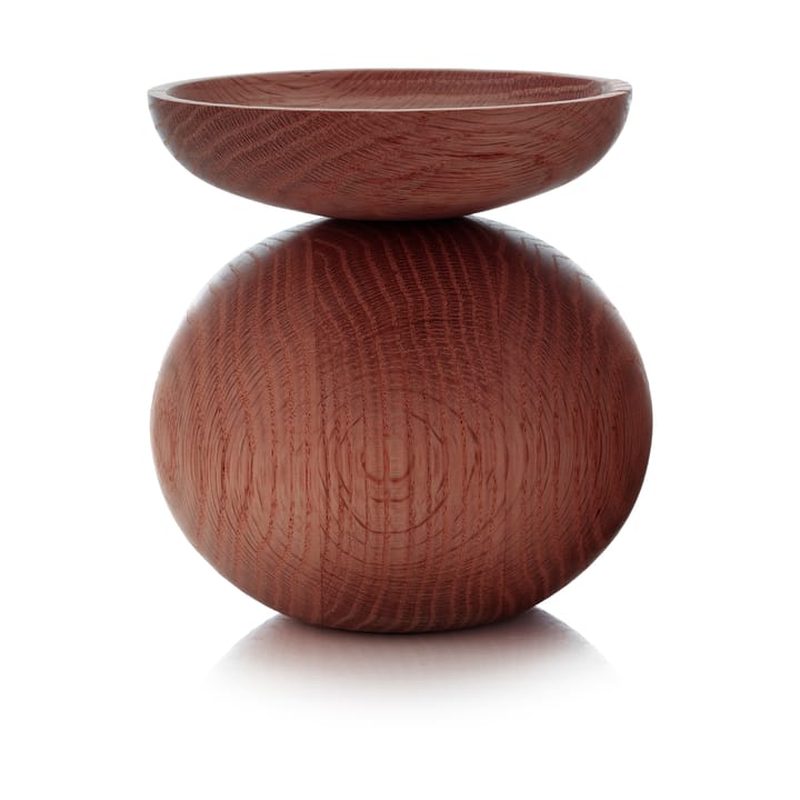 Shape bowl vase - Røget eg - Applicata