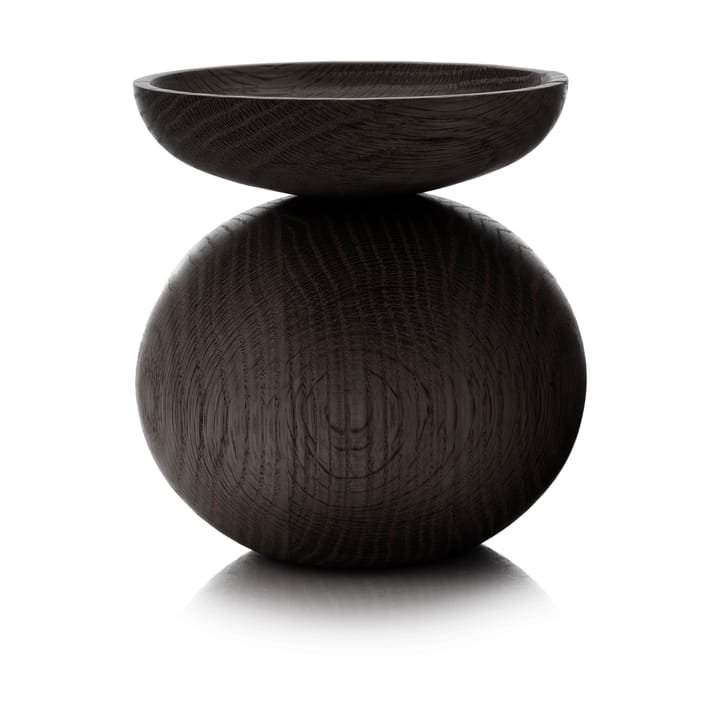 Shape bowl vase - Sortbejdset eg - Applicata