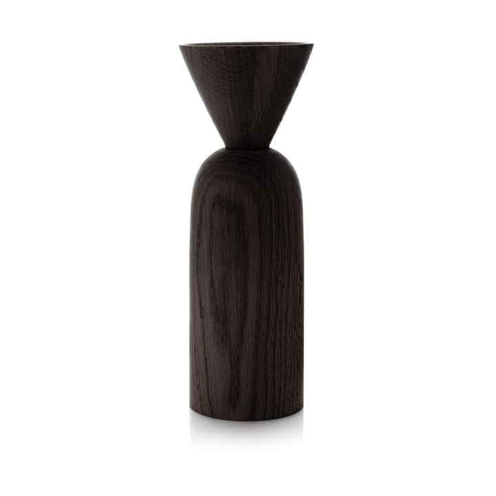Shape cone vase - Sortbejdset eg - Applicata
