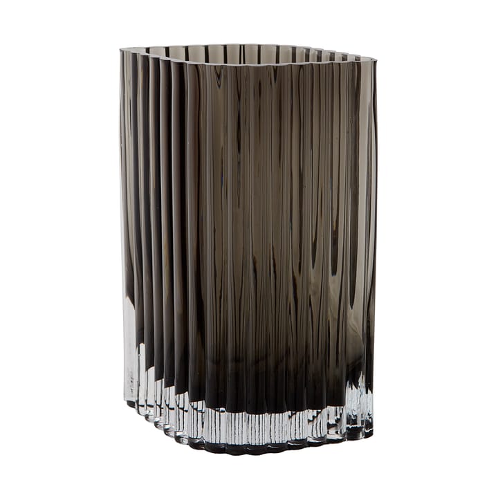 Folium vase 25 cm - Black - AYTM