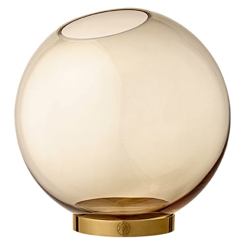 Globe vase large - rav-guld - AYTM