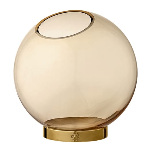 Globe vase medium - rav-guld - AYTM
