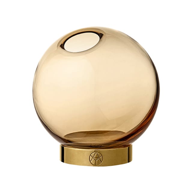 Globe vase small - rav-guld - AYTM
