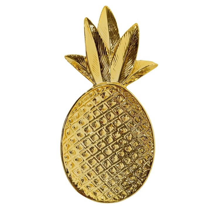 Pineapple dekorationsbakke - guld - Bloomingville