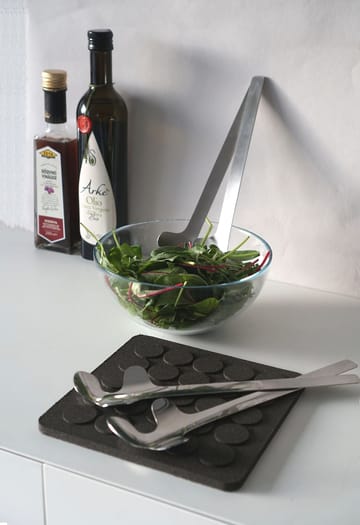 Leaf salatbestik - Polished Steel - Born In Sweden