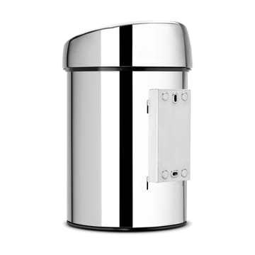 Touch Bin skraldespand 3 liter væg - brilliant steel (sølv) - Brabantia