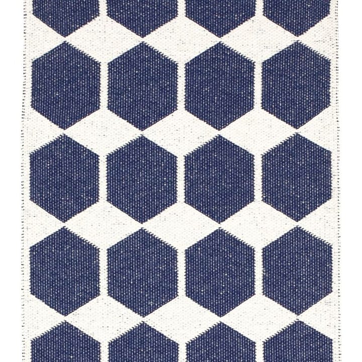 Anna tæppe midnatsblå - 70 x 300 cm - Brita Sweden