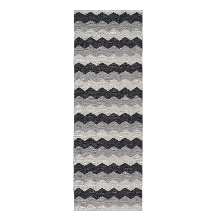 Luppio tæppe haze (grå-sort) - 70 x 200 cm - Brita Sweden