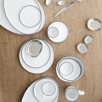 Salt tallerken med prikker - Ø 18 cm - Broste Copenhagen