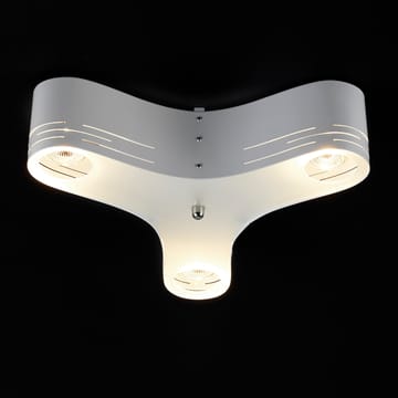 Clover loftlampe 12 - hvid - Bsweden
