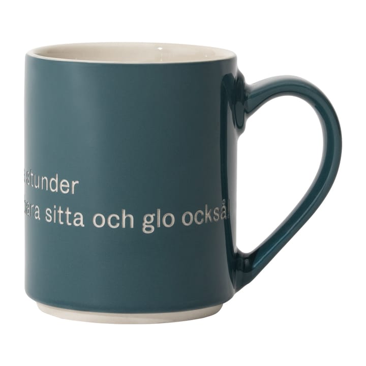Astrid Lindgren krus "och så ska man ju ha" - Svensk tekst - Design House Stockholm