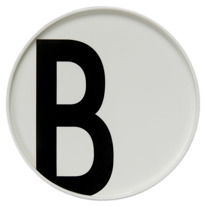Design Letters tallerken - B - Design Letters