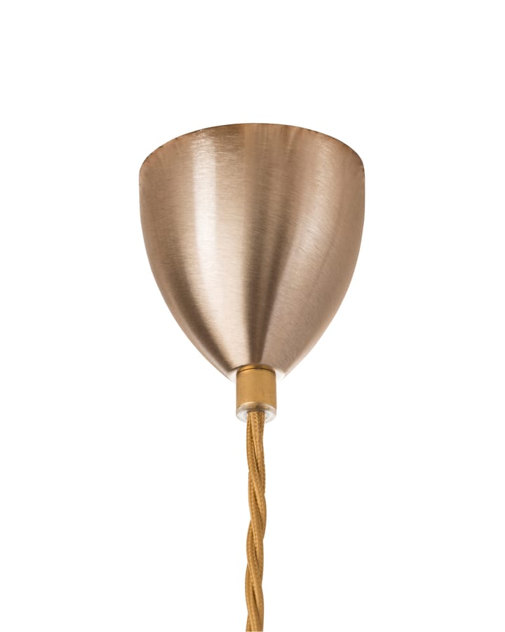 Rowan loftlampe M, Ø 22 cm - klar m. guldledning - EBB & FLOW