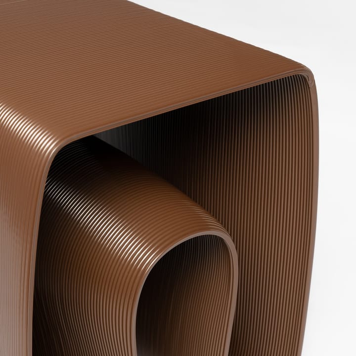Eel sidebord 38x40 cm - Chocolate - Ekbacken Studios