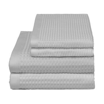 Vaffel håndklæde 50x70 cm - Light grey - Elvang Denmark