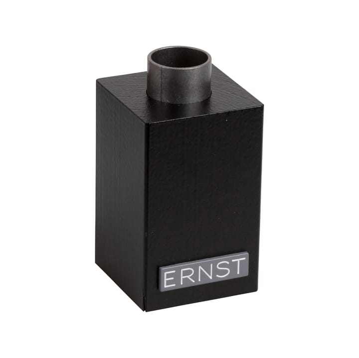 Ernst Lysestage - sort lakeret træ - ERNST