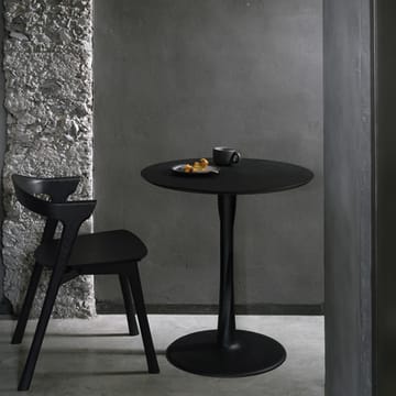 Torsion spisebord rundt hvidpigmenteret hårdvoksolie - Ø127 cm - Ethnicraft