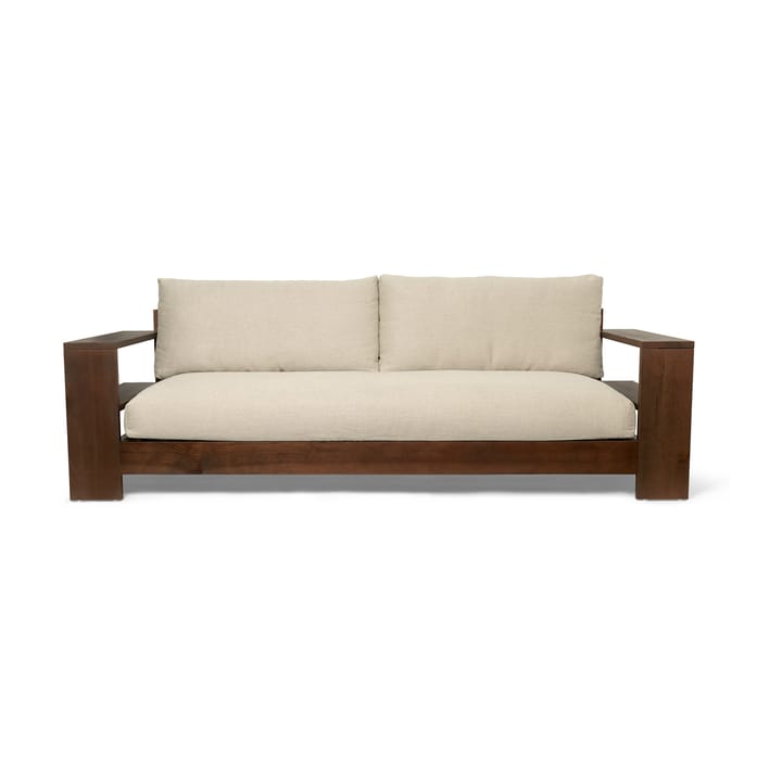 Edre sofa classic linen - Dark stained/Natural - Ferm LIVING