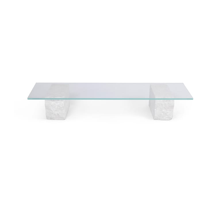 Mineral sofabord 46x160 cm - Bianco curia - Ferm LIVING