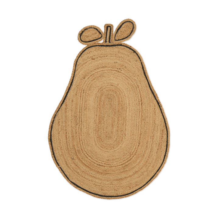 Pear braided jutetæppe - Natural - Ferm LIVING