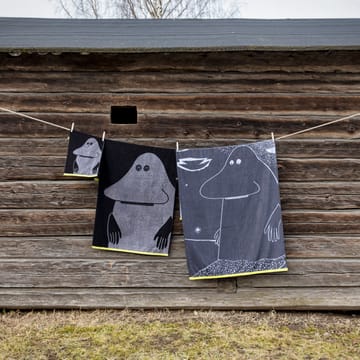 Mårran håndklæde - grå 70 x 140 cm - Finlayson
