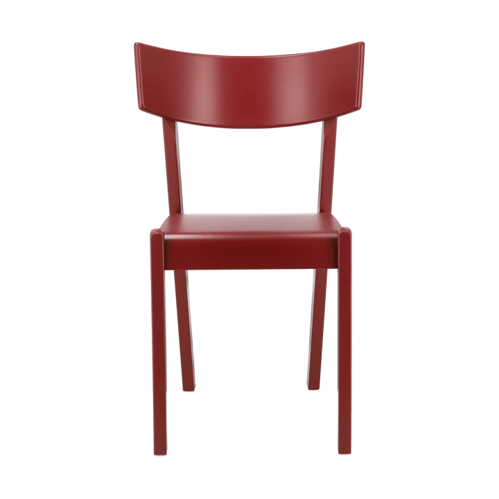 Tati stol - Bøgfiner sæde - rødbejdset - Gärsnäs