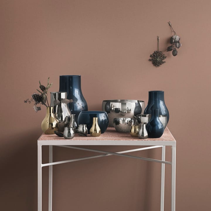 Cafu vase, guldbelagt - ekstra lille, 14,8 cm - Georg Jensen