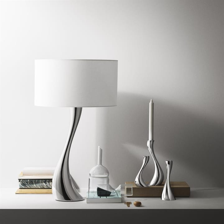 Cobra lampe, hvid - mellem, 70 cm - Georg Jensen
