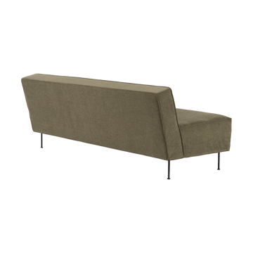 Modern Line sofa 180x83x70 cm - Belsuede special FR 002-black - GUBI