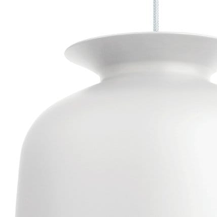 Ronde loftslampe stor - matt white (hvid) - GUBI