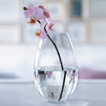 Cocoon vase klar - 17 cm - Holmegaard