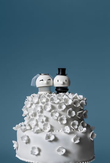 Hoptimist Bride & Groom figur 2 dele - White - Hoptimist