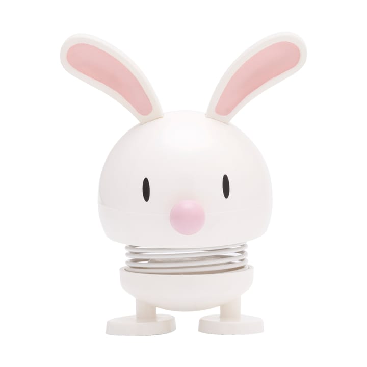 Hoptimist Bunny figur 9 cm - White - Hoptimist