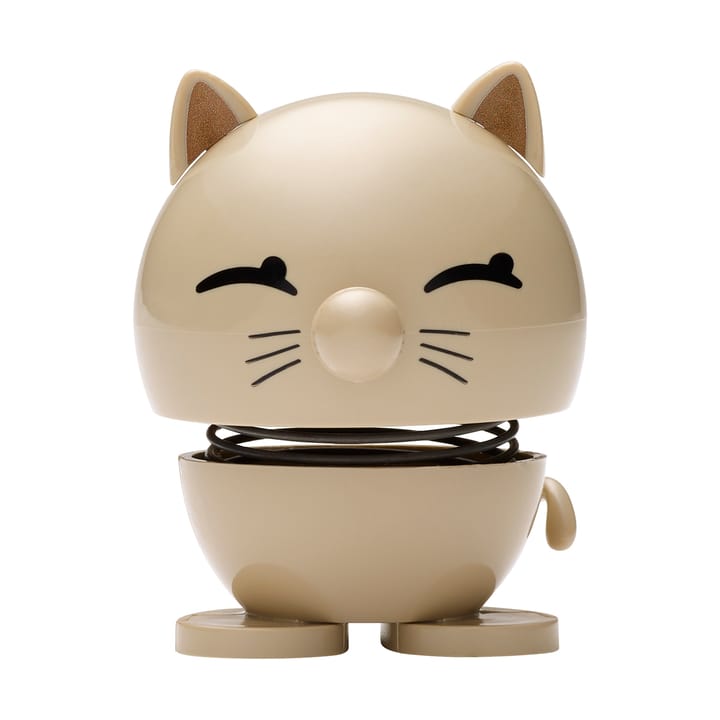 Hoptimist Cat figur 7,3 cm - Latte - Hoptimist