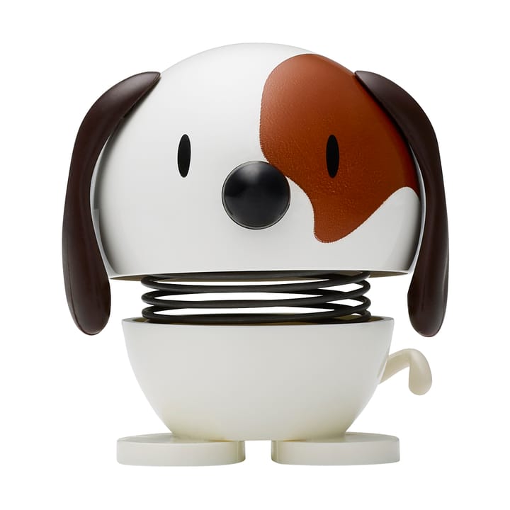 Hoptimist Dog figur 6,9 cm - White - Hoptimist