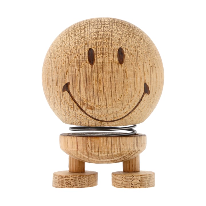 Hoptimist Smiley S figur - Raw oak - Hoptimist