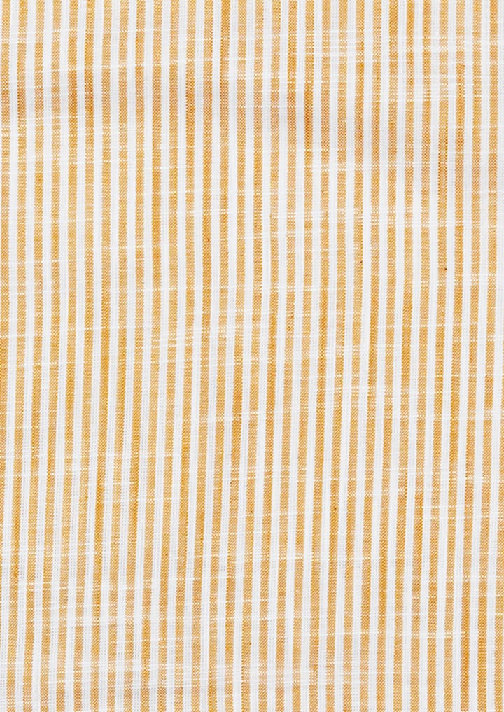 Monochrome Lines pudebetræk 60x63 cm - Okker/Hvid - Juna