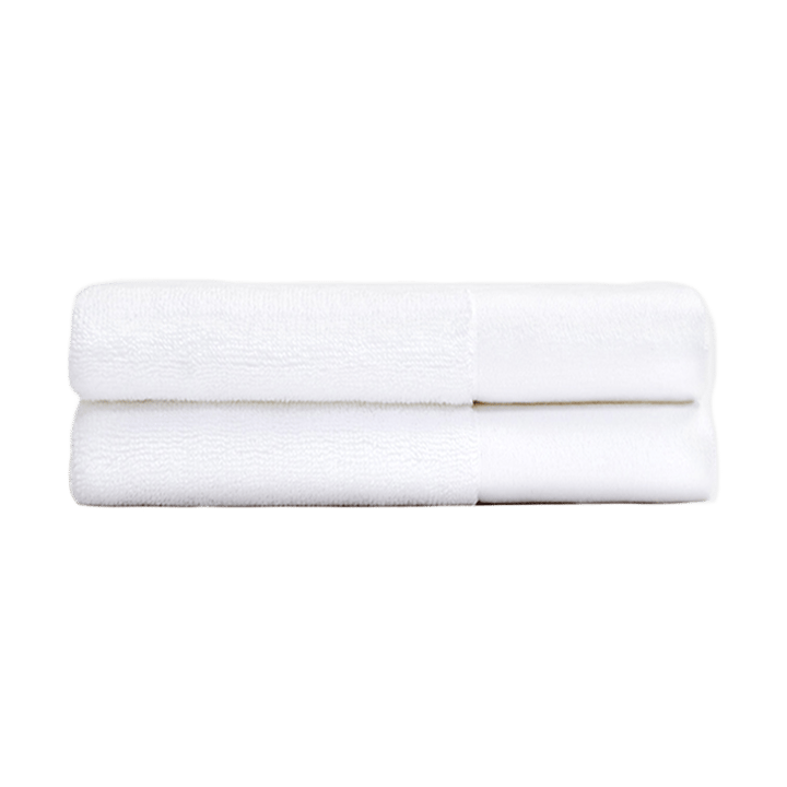 Juniper gæstehåndklæde 40x70 cm 2-pak - Snow White - Juniper