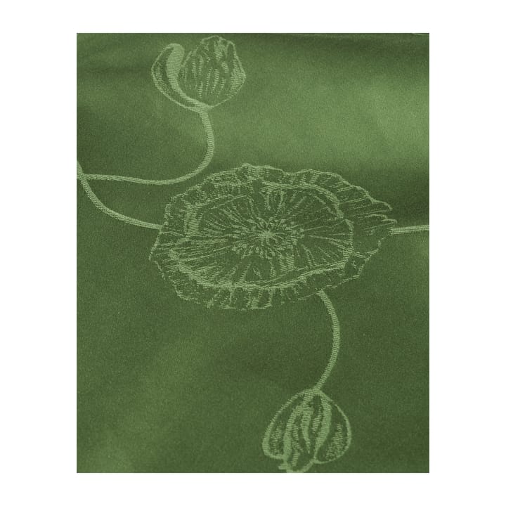 Hammershøi Poppy damaskdug grøn - 150x200 cm - Kähler