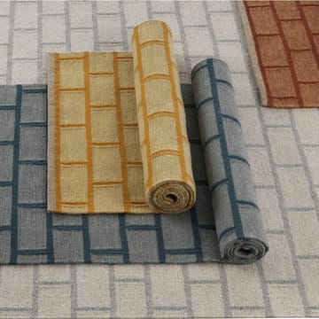 Brick tæppe - rust, 170x240 cm - Kateha