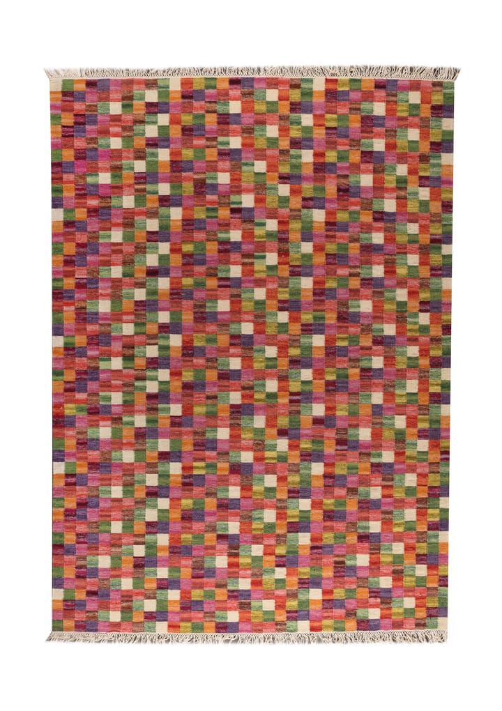 Lille æske håndvævet tæppe multi - 240x170 - Kateha