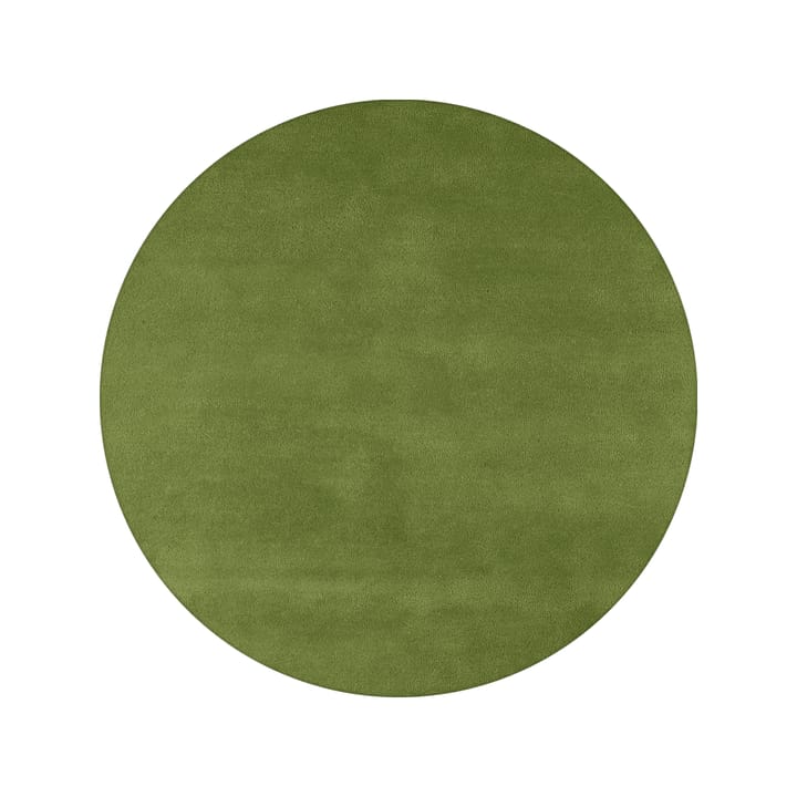 Sencillo tæppe rundt - green, 220 cm - Kateha