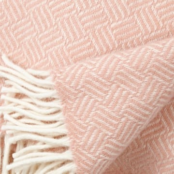 Samba uldplaid - støvet rosa - Klippan Yllefabrik