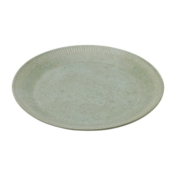 Knabstrup tallerken olivengrøn - 27 cm - Knabstrup Keramik